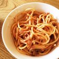 kanagohaan's cooksnap of when they made 幼児食にも☆ツナのオーロラソースパスタ.
