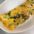 ☻せなたろす☻'s cooksnap of when they made ほうれん草とチーズのオムレツ.