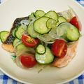 ととろ＆めい's cooksnap of when they made 鮭のマリネ 野菜たっぷり.