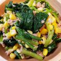 sayukiti☆'s cooksnap of when they made (σ・∀・)σ　ホウレン草のツナ味噌あえ.