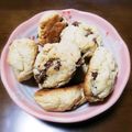 ★☆☆たま☆☆★'s cooksnap of when they made ＊チョコチップスコーン＊。.