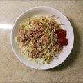 linhua's cooksnap of when they made 時短☆ランチに☆ゴマだれサラダうどん.