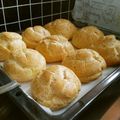 うちゃ公's cooksnap of when they made 簡単ビッグシュークリーム.