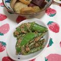 たまさぶろうの部屋's cooksnap of when they made スナップエンドウのごま和え.