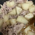 もっちちー's cooksnap of when they made 豚こま・大根の煮物♪ごまたっぷり入れて！.