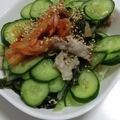 桃とも's cooksnap of when they made キムチのせ豚しゃぶサラダ.