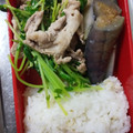 kumako230's cooksnap of when they made 豚こまと豆苗の炒めもの.