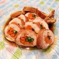 ちゃたろうクック's cooksnap of when they made ロールチキン☆鶏むね照焼チキンロール.