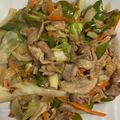 al004's cooksnap of when they made 焼肉のタレで簡単★辛くないプルコギ.