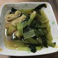 misono117's cooksnap of when they made 小松菜と油揚げの煮びたし.