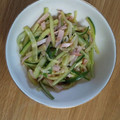 なめとと's cooksnap of when they made もやしとキュウリとハムのナムル風.