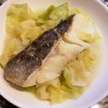 ちゃんはる1103's cooksnap of when they made 下味冷凍：タラと白菜のレンジ蒸し.