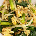 れっもーん's cooksnap of when they made 10分簡単！もやしと小松菜と卵の中華炒め.