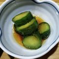 みわたけ's cooksnap of when they made きゅうりのピリ辛☆即席漬け.