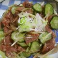 のらくろ猫's cooksnap of when they made 鰹の和風サラダボウル.