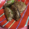 ちゃぎー's cooksnap of when they made ピーマン嫌いな子供に！ピーマンの肉詰め.