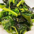 クックSG62K1☆'s cooksnap of when they made ほうれん草とわかめのナムル.