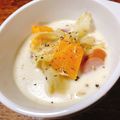 ちゃちゃまる26's cooksnap of when they made かぼちゃとキャベツのミルクスープ♡.