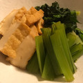 野うさぎ♡'s cooksnap of when they made 小松菜と厚揚げのさっと炊いたん.