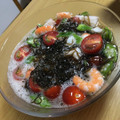 199511miki's cooksnap of when they made オクラ・たこ・エビのもずく和え.