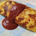 もぐらポンポン's cooksnap of when they made きれいに包める♪ミートオムライス.