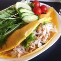 ハント☆'s cooksnap of when they made ヘルシー食材で簡単ベトナム料理バインセオ.