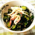 DORA＊DORA's cooksnap of when they made きゅうりとわかめとカニカマの酢の物.