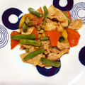 ぶりこんぶ's cooksnap of when they made 今が旬！いんげんと豚肉のピリ辛炒め.