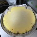 むちこ６'s cooksnap of when they made チーズケーキ(無水鍋QC使用).