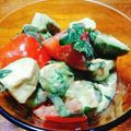 うさぎや炊事堂。's cooksnap of when they made アボカド、トマト、大葉のわさび醤油和え.