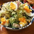 低カロ探検隊's cooksnap of when they made たっぷり春キャベツとゆで卵のポテサラ。.