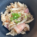 もやしスイマー's cooksnap of when they made 簡単！美味！ベーコンと舞茸の炊き込みご飯.