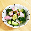 にきけん's cooksnap of when they made 時短！きゅうりとちくわの塩レモンあえ.