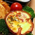 ✿柚流✿'s cooksnap of when they made お弁当に★簡単エッグハムカップ.