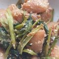 こかっぴー's cooksnap of when they made じゃがいもと菜っ葉の胡麻和え.