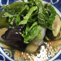 アンテの母さん's cooksnap of when they made ズッキーニと茄子のおろし揚げ浸し♪.