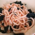 pukukoko's cooksnap of when they made すぐにできちゃう！簡単！明太子うどん♪.