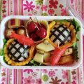 YUN♡TEN's cooksnap of when they made 幼稚園の子供用お弁当☆ひまわり.