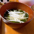 ❀akiko❀'s cooksnap of when they made ［簡単 ワカメスープ 決定版 ］.