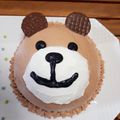 きてぃコ★'s cooksnap of when they made 子供の日やお誕生日に＊くまさんケーキ＊.