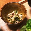 ちゃ菜's cooksnap of when they made *水菜とササミの胡麻だれ和え*.