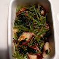 ウシ美's cooksnap of when they made 簡単★タコと三つ葉のピリ辛和え.