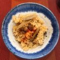 つぶらなシジミ's cooksnap of when they made 豚とごぼうの炊き込みごはん.