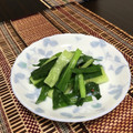 Device☆'s cooksnap of when they made 韓国風☆きゅうりとニラの旨辛和え.