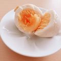デコねこ！'s cooksnap of when they made 時短ゆで卵で味卵（柚子味噌しょうゆ）.