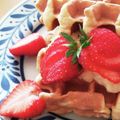 Iris77☆彡☆彡's cooksnap of when they made 朝食におやつに♪おから！？なワッフル.
