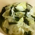 ふ〜あちゃん's cooksnap of when they made 即席わかめスープ.