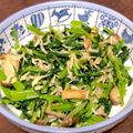 NA−KO☆'s cooksnap of when they made ラディッシュの葉としらすのバター炒め.