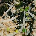 ぬら★彡's cooksnap of when they made 簡単うまいもやしとえのきの食べ方.
