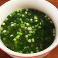 なーなちゃん's cooksnap of when they made 即席☆ピリリ鶏がらネギスープ.